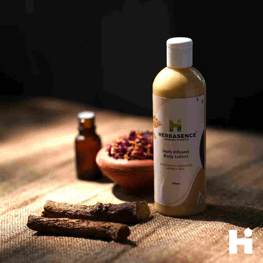 HERB INFUSED BODY LOTION